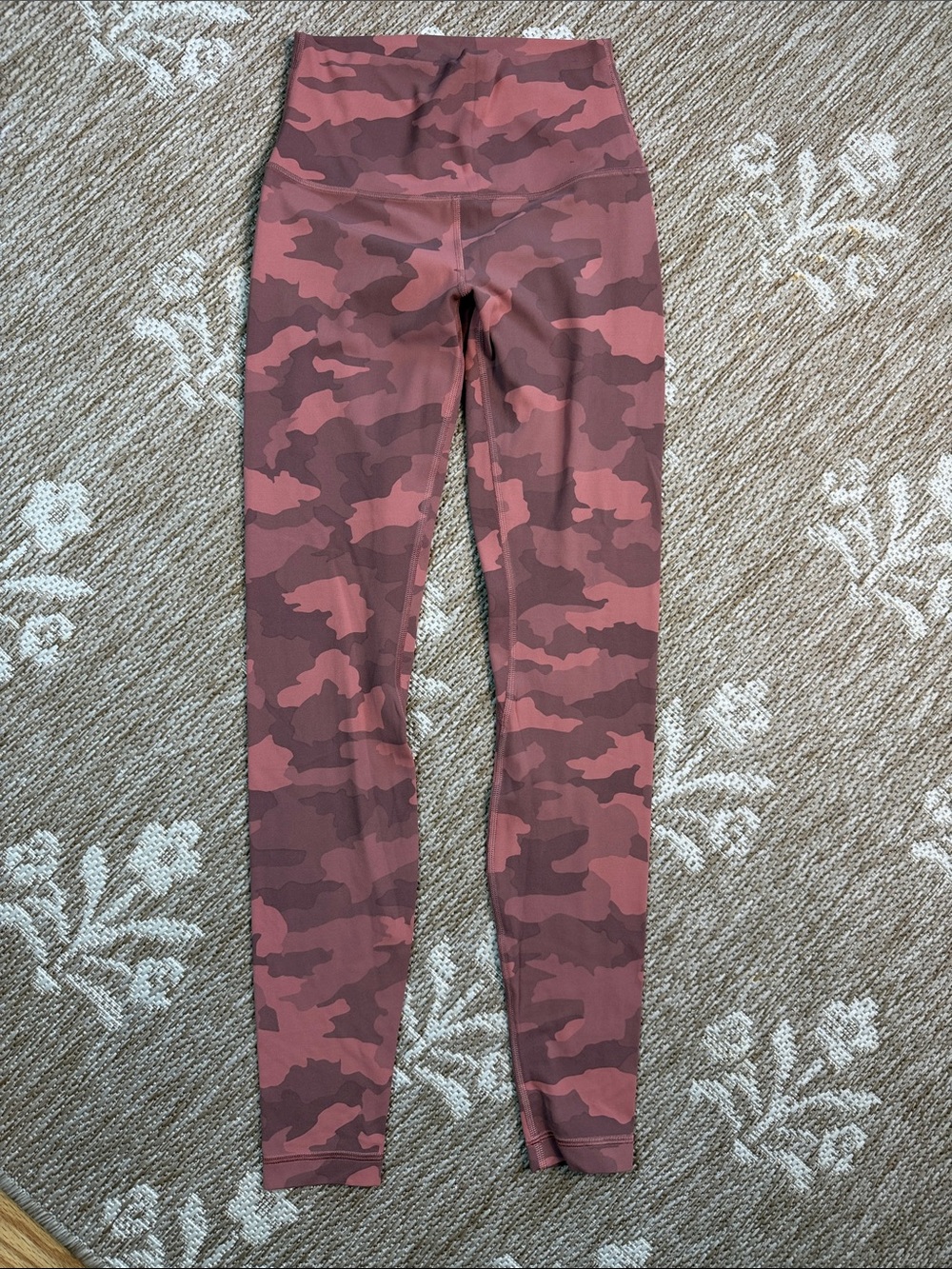 lululemon athletica Pink Camo High-Rise Leggings